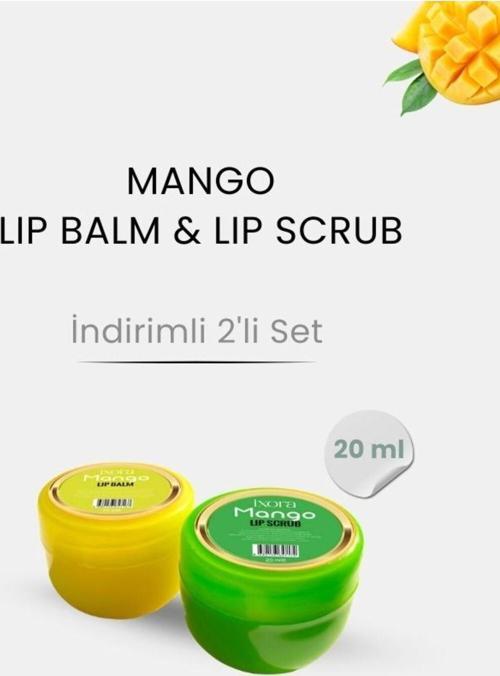 Mango Lip Balm & Lip Scrub 20 Ml 2 Li