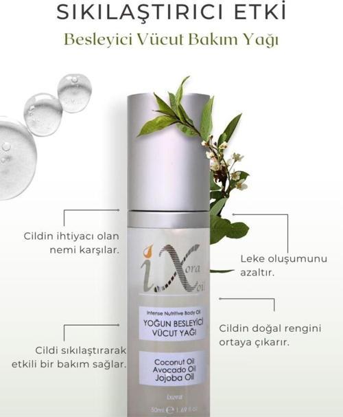 Oil Selülit Ve Hamilelik Çatlakları Gideren Yoğun Besleyici Doğal Vücut Bakım Yağı 50 Ml