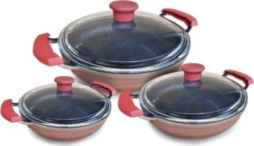 Döküm Alya 3Lü Sahan Set