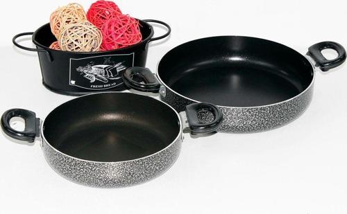 2 Li 18-22 Cm Çift Kulplu Tava Seti