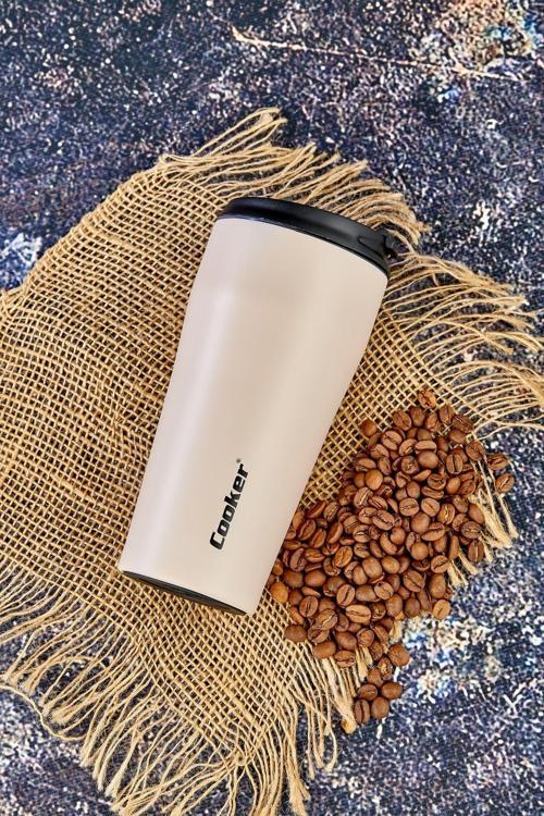 0,40 Ml Çift Kat Paslanmaz Çelik Termos ( Çay Kahve Piknik Kamp Outdoor Ofis Otel Kafe Okul )