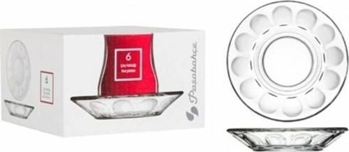 54411 Çay Tabağı Optikli 6'Lı