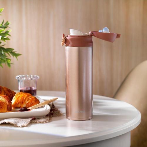 Iron Man Termos 500 Ml-Pembe Altın