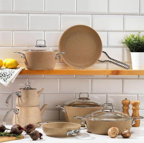 New Range Y.Y.Çeyiz Seti 11 Parça Krem