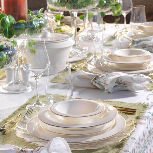 Tılsım Timeless Yemek Takımı 60 Parça-Gold