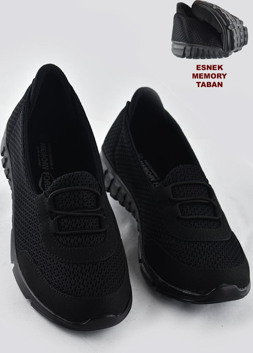 130 Memmory Taban ORTOPEDİK Yazlık Kadın Spor Ayakkabı Bağcıksız Babet