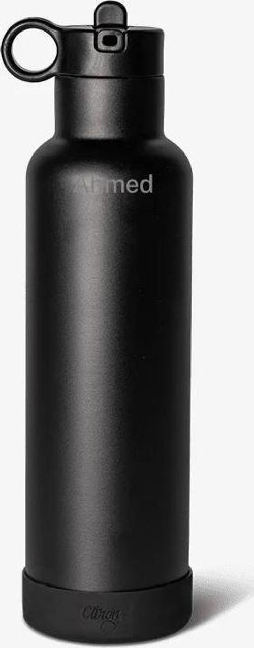 3 Katmanlı Paslanmaz Çelik Termos Seti 750 ml - Black 1196557