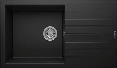 P014 Laodıkya 86 Xl Beyaz Granit Evye Tezgaha Sıfır (850X500)&Tezgah Üstü (840X480)