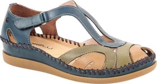 22521 Sally-G Blue Jean Kadın Comfort Deri Sandalet