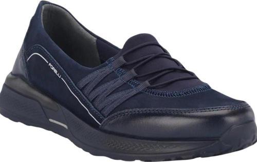 46704-G Riba Lacivert Kadın Comfort Deri Ayakkabı