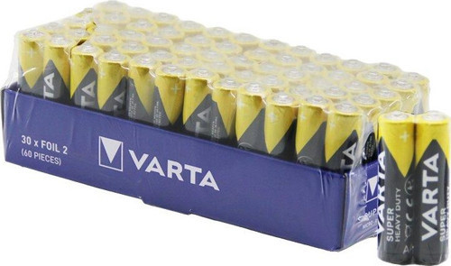 VARTA İNCE PİL AAA 60PCS