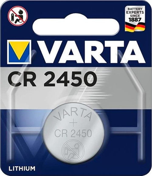 VARTA CR2450 3 VOLT LİTYUM PİL TEKLİ