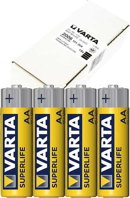VARTA SUPERLIFE ÇİNKO AA KALEM PİL 60LI PAKET FİYAT 