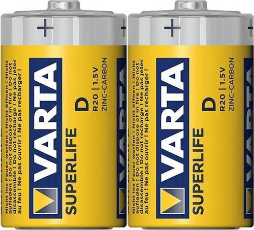 VARTA SUPERLIFE ÇİNKO BÜYÜK BOY D PİL 24LÜ PAKET FİYAT 