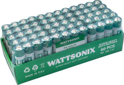WATTSONIX R03 AAA İNCE KALEM PİL 60LI PAKET - KUMANDA PİLİ 