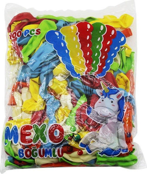 MEXO BOĞUMLU BALON 100PCS