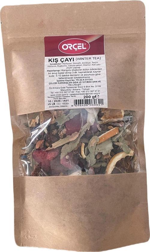Kış Çayı 200 grKarışık Kök Ve Bitki