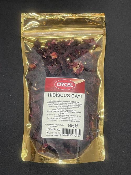 Hibiskus Çayı (Bamya Çiçeği) 100 gr