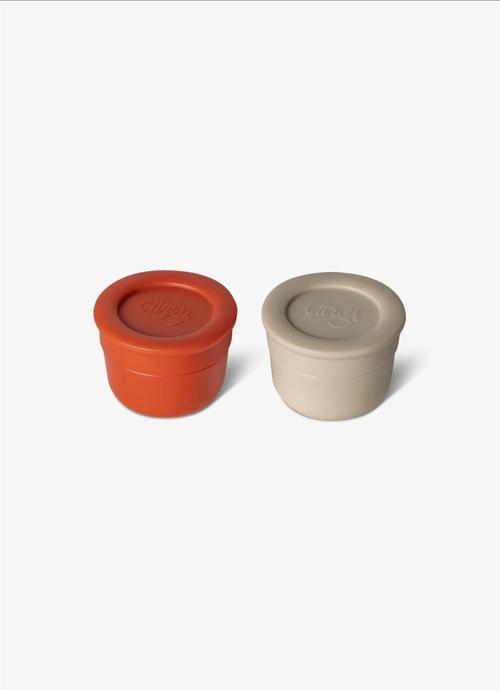 Mini Sos Kapları 2'li Set - Brick / Beige 1060803
