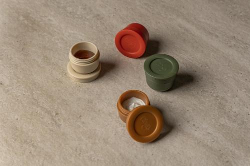 Mini Sos Kapları 2'li Set - Caramel / Green 1286876