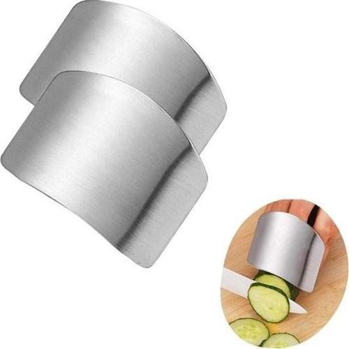 2li Metal Parmak Koruyucu Hızlı ve Güvenli Kesme Paslanmaz Çelik Koruyucu Aparat 