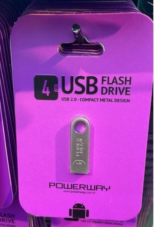 4 GB METAL USB FLASH BELLEK 