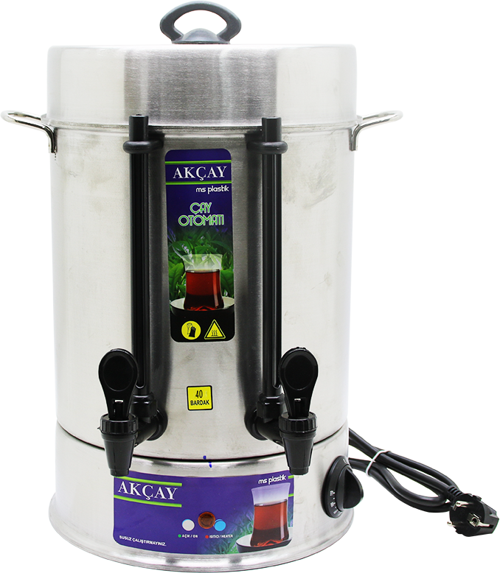 ÇAY OTOMATI 40 BARDAK SEMAVER ELEKTRİKLİ ÇAY MAKİNESİ 