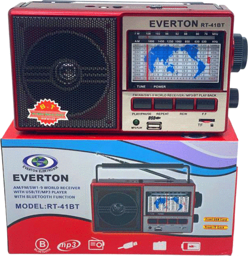RT-41BT USB ŞarjLI RADYO BLUETOOTH - MP3 - TF CARD 