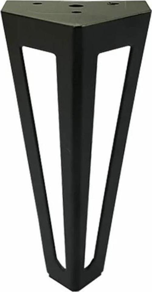 Eyfel Dekor Kanallı Ayak Siyah 14 Cm