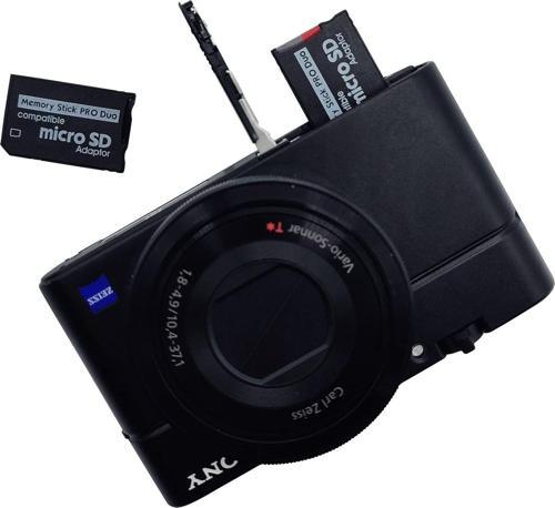 SONY Hafıza Kartı Adaptör Memory Stick Pro Duo Adaptör Mikro SD Kart Çevirici MS Adaptör
