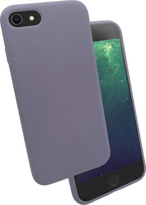 iPhone 7 / 8 / SE 2022 Kılıf Kadife İç Yüzey Wireless Destekli Silk Silikon