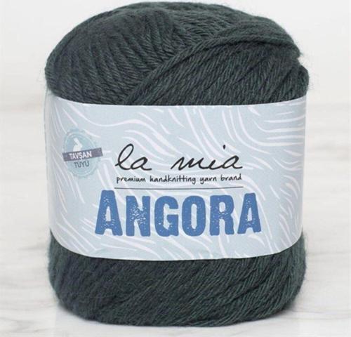 La Mia Angora 50gr. Koyu Yeşil El Örgü İpi - L131 - 34215