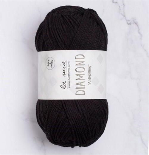La Mia Diamond Siyah El Örgü İpi - L006 - 33724