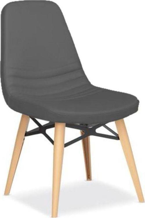 Asels Misafir Bekleme Koltuğu Ahşap Cilalı Ayak