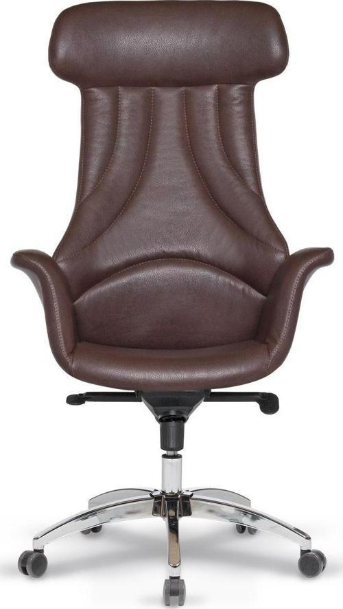 Kong Müdür Koltuğu Senkron Mekanizmalı Krom Yıldız Ayaklı