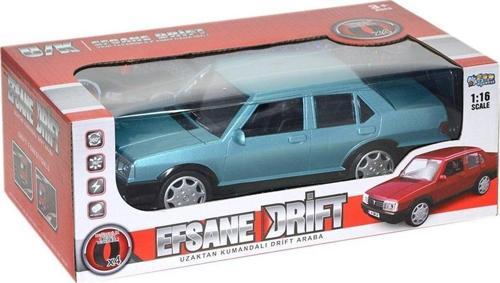 1:16 Ölçek Uzaktan Kumandalı Şarjlı Efsane Tofaş Şahin Drift Araba kırmızı Yeşil Beyaz