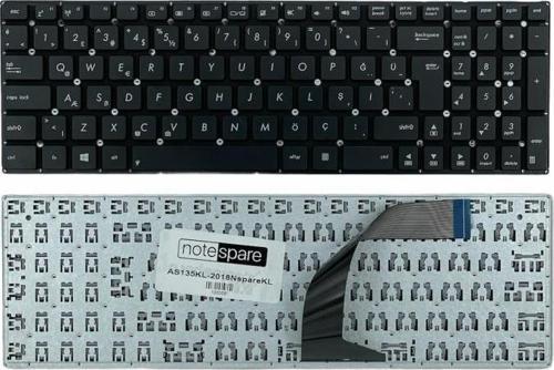 Asus X550, X550C, X550CA Uyumlu Laptop Klavye Siyah TR