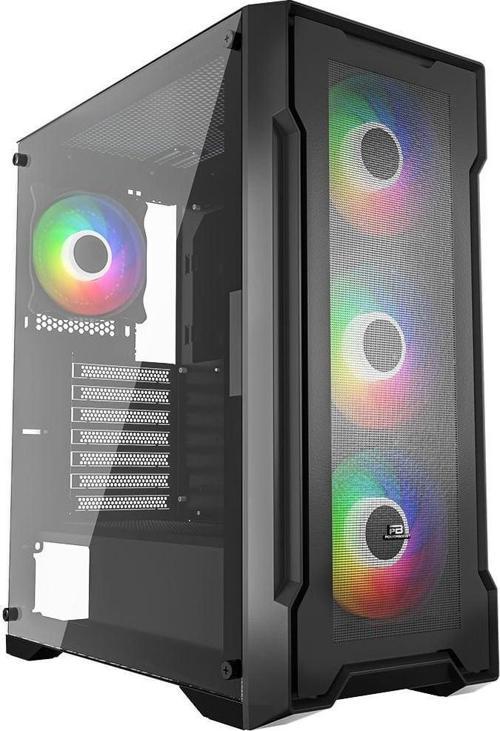 Pb-Ps6849b 650w 80+ Bronze Siyah Mesh Panel Mid Tower Atx Kasa