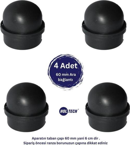 60 Mm Ranza Plastik Bağlantı Aparatı Ranza Birleştirme Plastiği 4 Adet Ara Bağlantı Sert Plastik