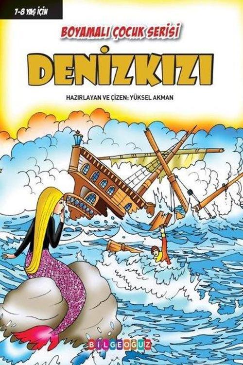 Denizkızı - Boyamalı Çocuk Serisi