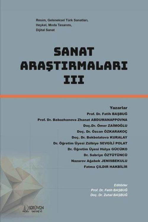 Serüven Kitabevi Sanat Araştırmaları - 3