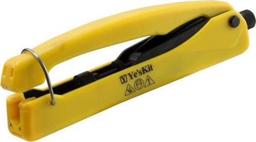 Ayt Powermaster YK-5089R F Bnc Rca Konektör Sıkma Pensesi Uydu Kamera Konnektör Soket Sıkma Takma Pense