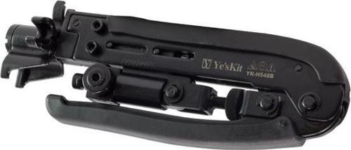 Ayt Powermaster YK-548B F Bnc Rca Konnektör Sıkma Pensesi Uydu Kamera Soket Konnektör Sıkma Takma Pensesi
