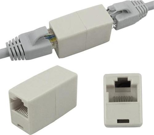 Ayt RJ 45 Dişi Dişi Ara Adaptör Ethernet Kablosu Birleştirici Cat5 Cat6 Destekli İnternet Kablosu Birleştirme Soketi