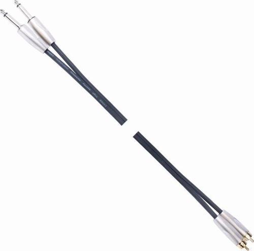 Powermaster Kd398 2x6.3mm Mono Erkek 2X Rca Erkek 3 Metre Kablo Ses Kablosu