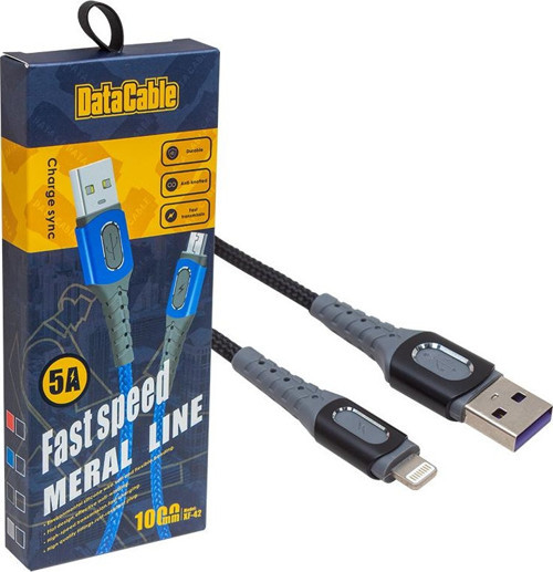 PM-3787 5 AMPER LIGHTNING HIZLI ŞARJ DATA KABLOSU