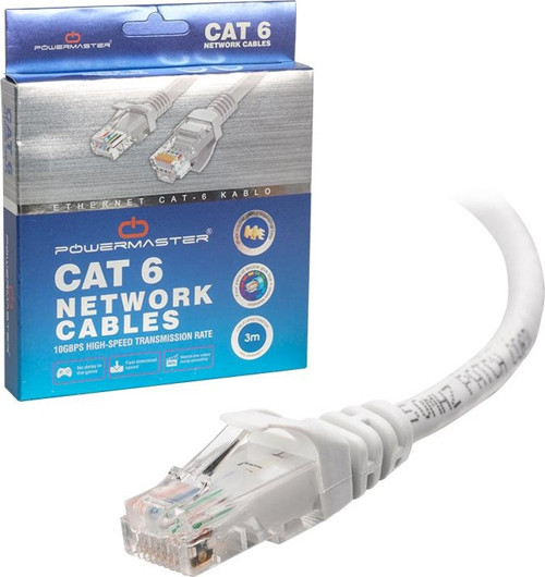 Cat6 3 Metre Ethernet Kablo Jack Uçlu İnternet Kablosu Kutulu