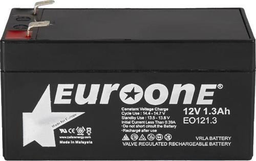 Euroone EO121.3 12 Volt 1.3 Amper Bakımsız Kuru AGM Akü 96 x 42 x 52 mm