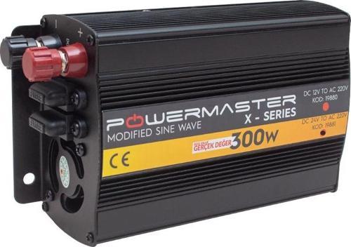 24-220V 24 Volt 300 Waat Modified Sınus İnverter PWR300-24v 24 Volt 220 Volt Dönüştürücü Çevirici