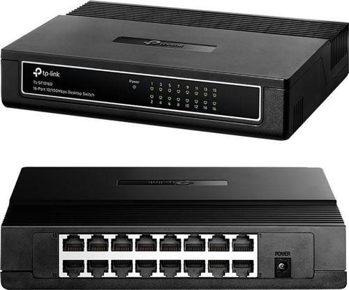TP-LINK TL-SF1016D 16 PORT 10/100 MBPS SWITCH